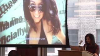 Adeena Karasick - "A Pechakucha on the Relationship of Technology and Conceptual Poetry"