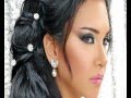 Maquillage et chignons libanais