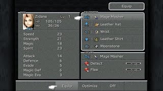 Final Fantasy 9 Equip Mage Masher & Moonstone