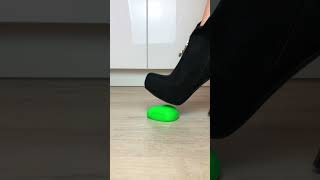 Experiment High Heels Vs Slime Crushing Crunchy & Soft Things