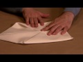 Napkin Folding Demonstration - At high speed