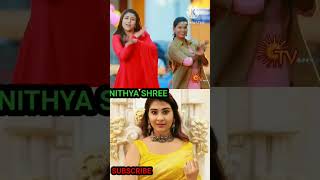 Iniya Serial Le Song Singer Nithya Agree