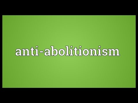 Header of Anti-Abolitionism