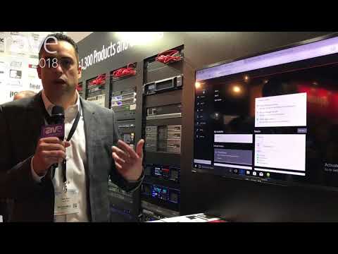 ISE 2018: Audinate Demos Dante Domain Manager Network Management Software
