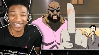ETIKA REACTS TO WORST BLACK MAN DUB IN ANIME