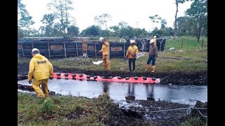 Nuevo derrame de petróleo en río Catatumbo por atentado al ELN | Noticias Caracol