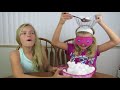 Cotton Ball Challenge ~ Jacy and Kacy