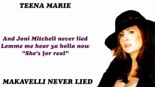 Watch Teena Marie Makavelli Never Lied video