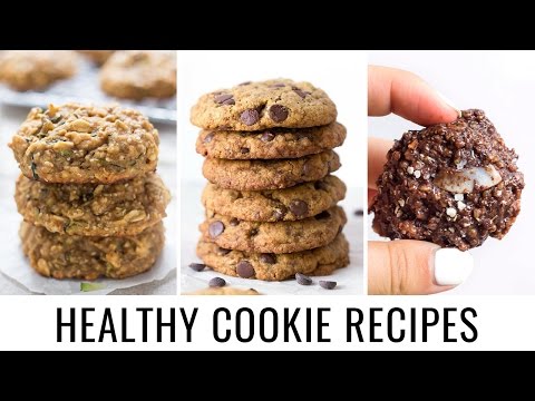 VIDEO : healthy cookie recipes | 3 different ways - subscribe for videos every tuesday + friday! http://www.simplyquinoa.com/yt pre-order mysubscribe for videos every tuesday + friday! http://www.simplyquinoa.com/yt pre-order mycookieeboo ...