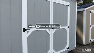 Deluxe Aframe 10x12 size Shed