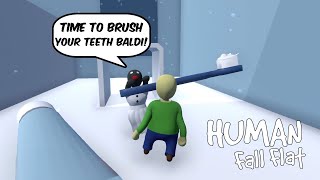 Baldi And Granny Bath Time In Human Fall Flat