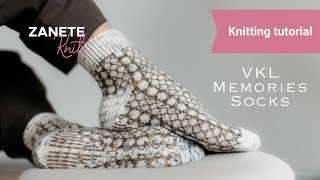 How To Knit The Vkl Memories Socks Full Tutorial