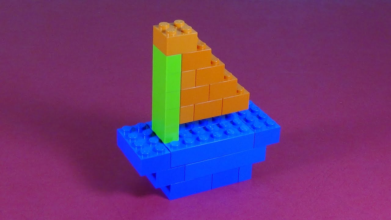 How To Build Lego SAILBOAT - 6177 LEGO® Basic Bricks 