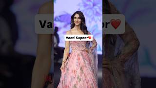 Vaani Kapoors Ramp Walk At Lakmé Fashion Week In Partnership With Fdci In Delhi
