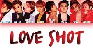 EXO - LOVE SHOT [HAN|ROM|ENG Color Coded Lyrics]