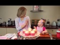 Strawberry & Rhubarb Crumble Cupcakes!