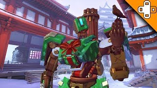 NEW CHRISTMAS SKINS REVEALED! Overwatch Funny & Epic Moments 691