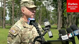 Watch Military Officials Hold Press Briefing About Shooting At Georgias Fort Stewart