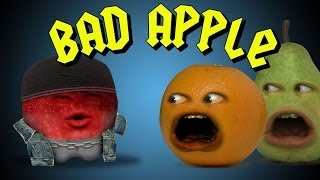Annoying Orange - Bad Apple Ft. Mikey Bolts