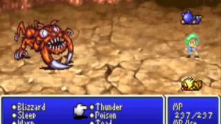 Final Fantasy Iv Advance Rydia Solo Boss Run Antlion