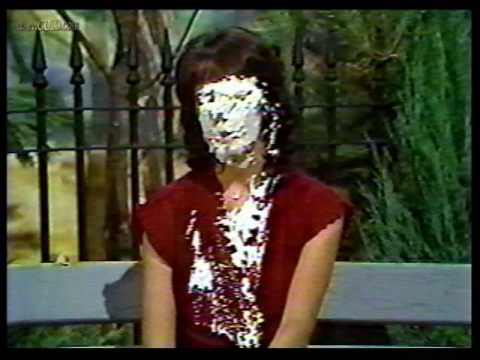 Kate Lynch gets pied on Bizarre
