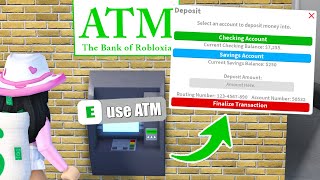 The Bloxburg Bank Concept