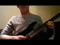 End of Heartache - Killswitch Engage (improv, shred)