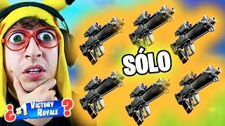 **SÓLO** Lanzagranadas de Proximidad en Fortnite Battle Royale!! (Reto ganar sólo arma nueva)