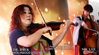 Hollywood Violinist Dr. Baek Stunning Performance In India - With Mr. Lee Suchang, A Cellist