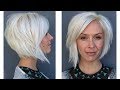 Corte de cabelo bob ♥ Cortes de cabelo feminino 2018 ♥ Corte de cabelo bob clássico/cabelo moda