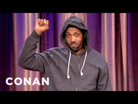 Deon Cole Reacts To Racist Anti-Obama Sticker - CONAN on TBS