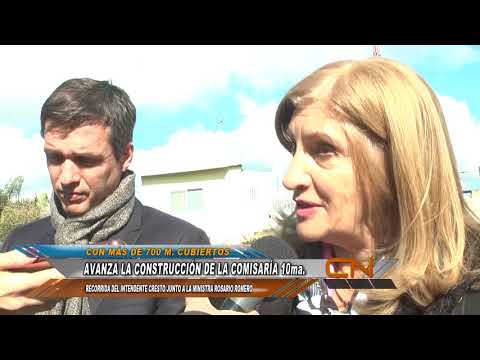 Avanza la construcción de la Comisaría 10 en Concordia