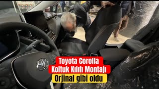 Toyota Corolla Koltuk Kılıfı Montajı