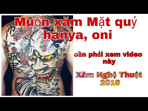 Ý nghĩa hình xăm mặt quỷ - Hình xăm hanya, oni phù hợp với ai - Hình xăm phong thủy - HS CHANNEL