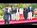 SEE WHAT RUTO DID TO HIS CHILDREN AS HE ARRIVED TO ADDRESS KENYANS AFTER THE SUPREME JUDGEMENT!!