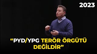 Ali Babacan Pydypg Terör Örgütü Değildir