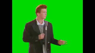 Green Screen Rickroll