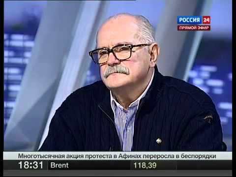Дебаты 2012: Прохоров (Прохорова) - Путин (Михалков), 13.02.2012