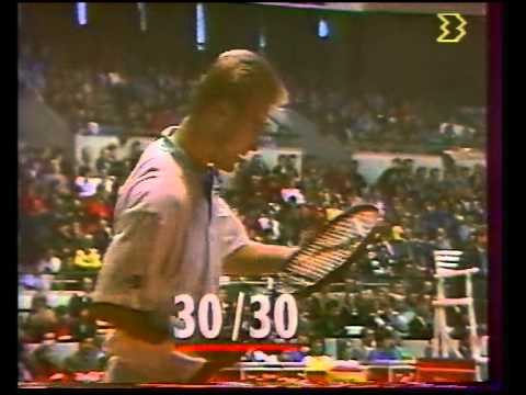 Hlasek vs マッケンロー 決勝戦（ファイナル）　 - Lyon 1989 - 03／11