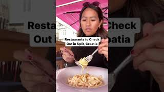 Split Croatia Local Food