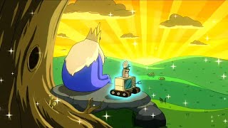 Adventure Time - Ice King Meets Neptr At The Sunset
