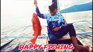 Trio Happy Fishing Palawan Fishing Buddy Campsite, Roxas, Palawan, Philippines Fishhunterbali19