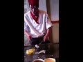 Bobby Johnson having fun with Iron Chef