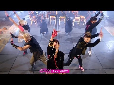NUEST - Face 뉴이스트 - 페이스 Music Core 20120317
