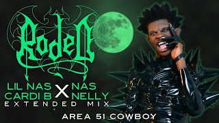 🦇 RODEO (Extended Mix) - LIL NAS X, NELLY, CARDI B & NAS