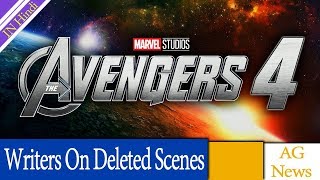 Avengers Infinity War Writers On Deleted Scenes & Avengers 4 AG Media News