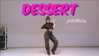 [쏘다쏘다]HYO- DESSERT MIRRORED/효연-디저트 커버댄스거울모드