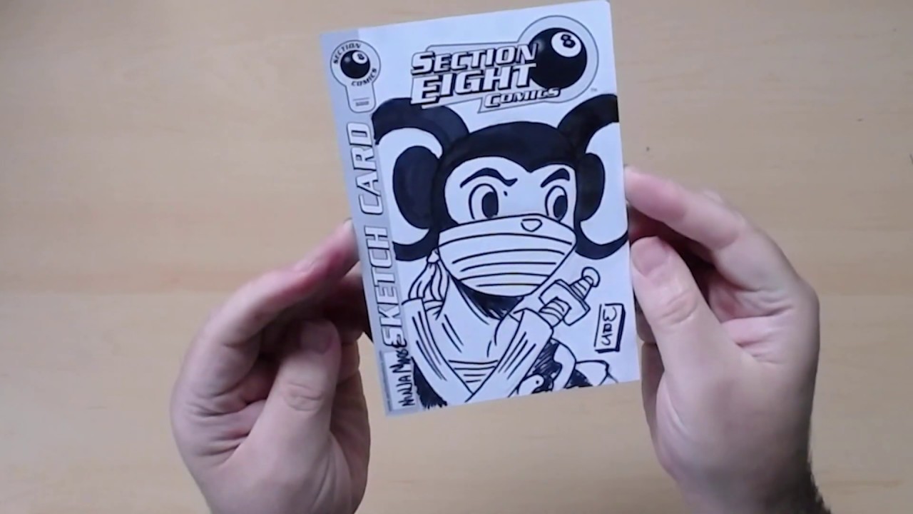 Morning Sketch #1 Ninja Mouse by Wilson Ramos-Jr.