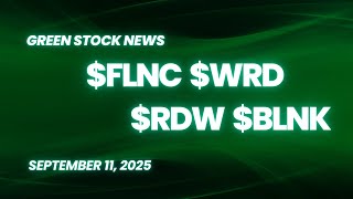 Fluence Energy Flnc Weride Wrd Redwire Rdw Blink Charging Blnk
