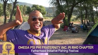 Omega Psi Phi Fraternity Inc. Pi Rho Chapter - Fatherhood Fishing Festival 2018